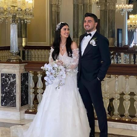 Fenerbahçeli futbolcu Ozan Tufan, Rojin Haspolat ile evlendi 1