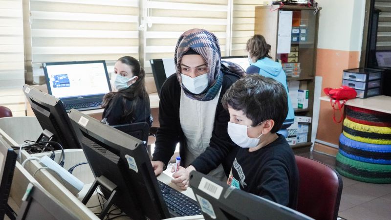Ankara'da Keçiörenli minikler çocuk eğitim merkezi’nde bilimle büyüyor 6