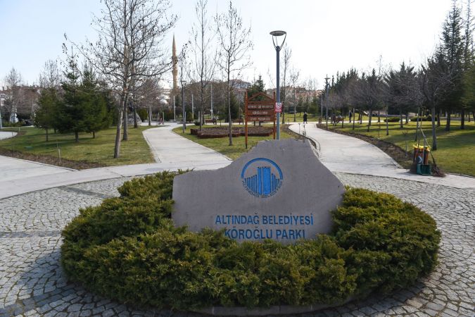 Altındağ'da Köroğlu parkı yenilenecek 2