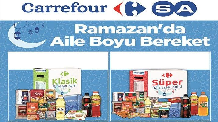 CarrefourSA  Ramazan kolisi fiyatları 2021! CarrefourSA Ramazan paketi ne kadar? 2021 CarrefourSA Ramazan Paketinde Neler Var? 3