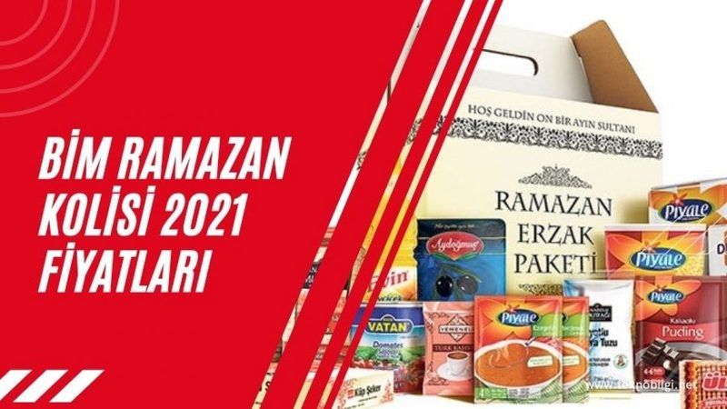 BİM Ramazan kolisi fiyatları 2021! BİM Ramazan paketi ne kadar? 2021 BİM Ramazan Paketinde Neler Var? 3