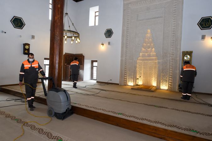 Ankara'da Camiler ramazan’a hazırlanıyor 6