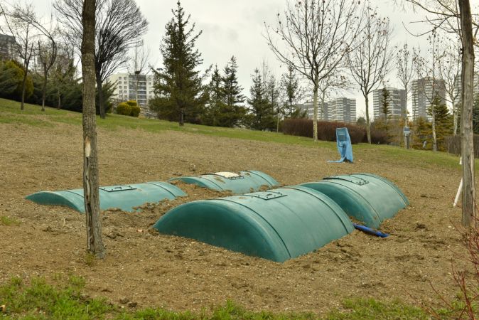 Ankara'ya yağmur suyu deposu! Parklar yağmur suyu ile sulanacak 1