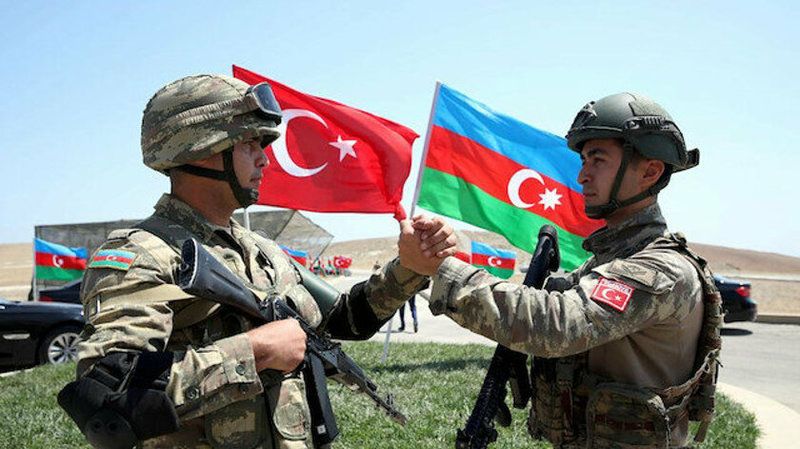 Azerbaycan ve Türk Orduları Ortak Tatbikata Başladı! 1