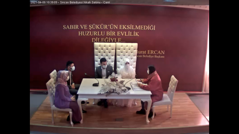 Ankara Sincan’da nikahlar internetten canlı izlenebiliyor 1