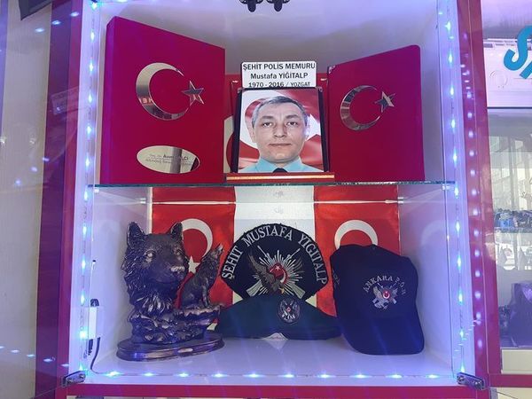 Şehit Polis Mustafa Yiğitalp Mamak'ta dualarla anıldı 4
