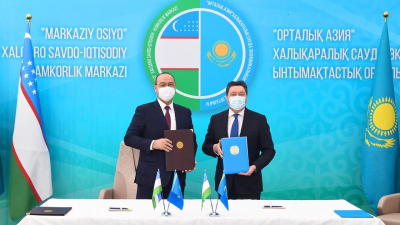 Kazakistan ve Özbekistan Arasında Orta Asya Uluslararası Ticaret ve Ekonomi Merkezi İnşaatı Başladı! 1