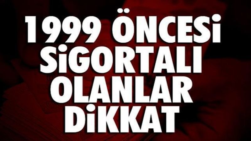 1999 SSK Girişli Kadın ve Erkek Ne Zaman Emekli Olur? 1