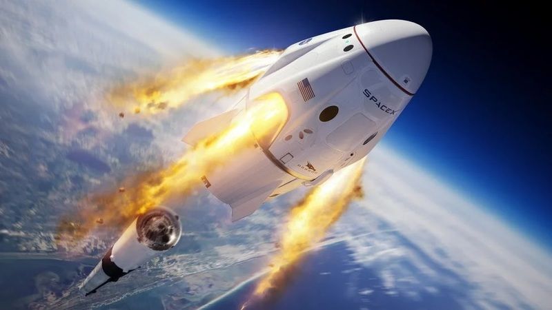 SpaceX Tüm Tabuları Yıkıyor! Uzay Aracı 2. Kez Uzaya Gidiyor,  4 Astronotla Yola Çıktı! 1