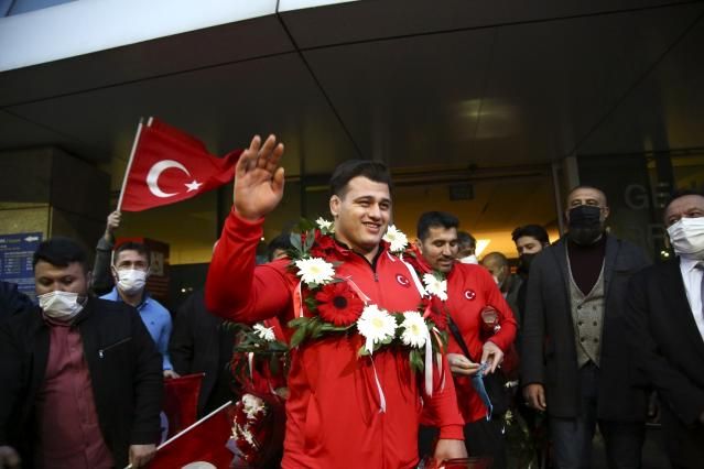Şampiyonlara Ankara'da Muhteşem Karşılama... 2
