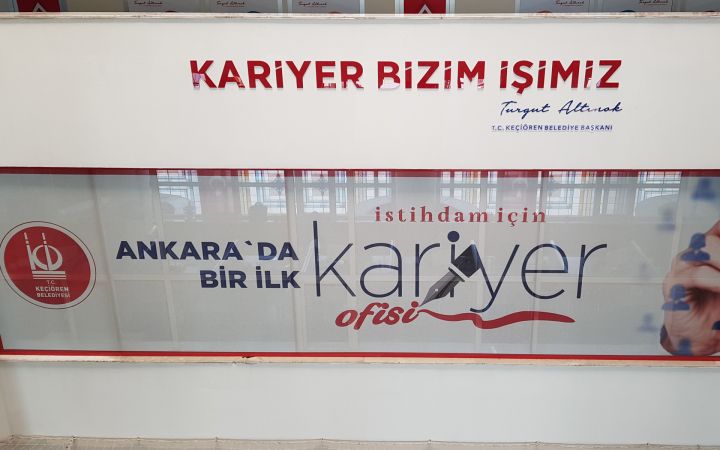 Ankara'da İş arayanların adresi Keçiören Belediyesi e-kariyer ofisi 1