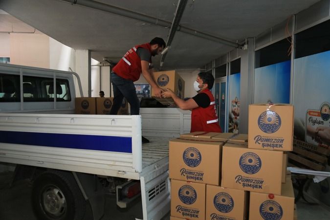 Gölbaşı belediyesi bir yılda  7 bin 250 aileye gıda yardımı ulaştırdı… 1