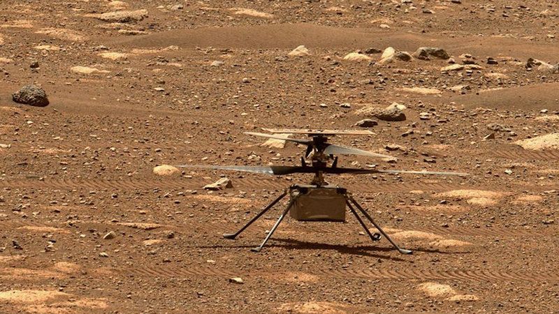Mars'tan Haber Var! Mini Helikopterin Uçuş Kayıtları Dünyaya Ulaştı! 2