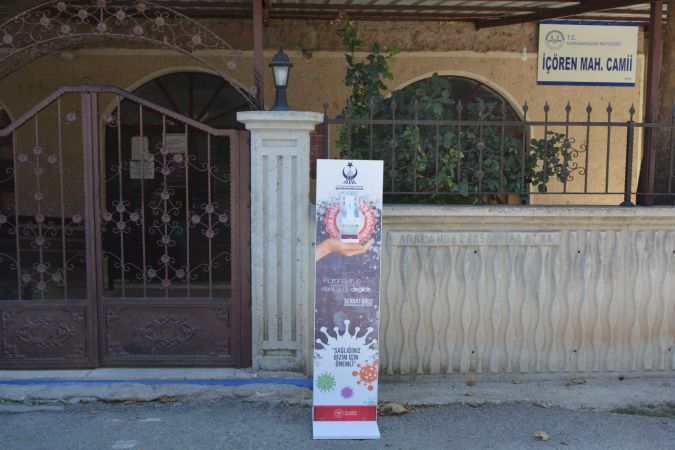 Ankara'da Camiler bayram namazı için pırıl pırıl 11