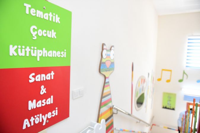 Ankara'da Bebek kütüphanesi açılışa hazır 7