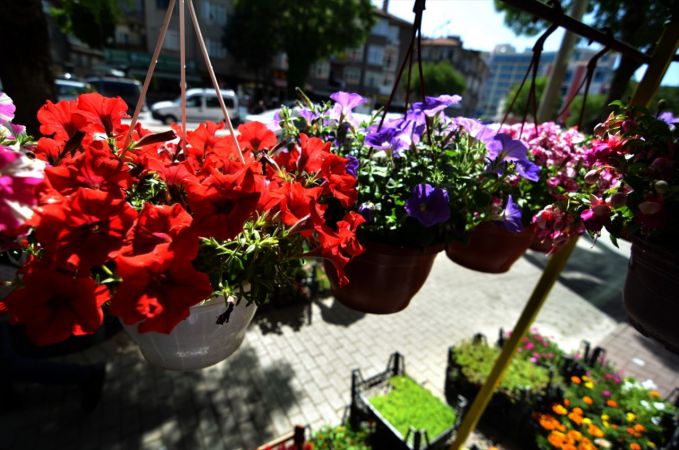 Konya'da çiçekçilerde bahar dönemi yoğunluğu yaşanıyor 3