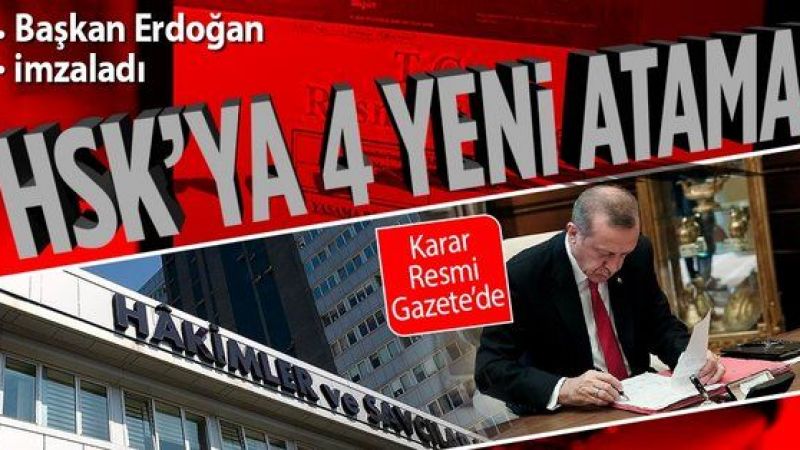 Cumhurbaşkanı Erdoğan Yargı'da Seçimini Yaptı! HSK Üyeleri Belli Oldu! 1