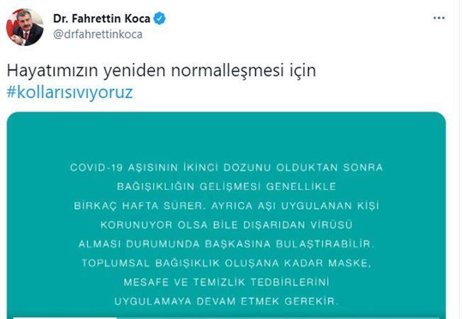 Ankara Koronavirüs Salgınında 1 Haziran Sonrası Olacaklar Açıklandı! Sağlık Bakanı Koca Aşı Olanları Tek Tek Uyardı! İşte Uygulanacak Yeni Yasaklar… 2