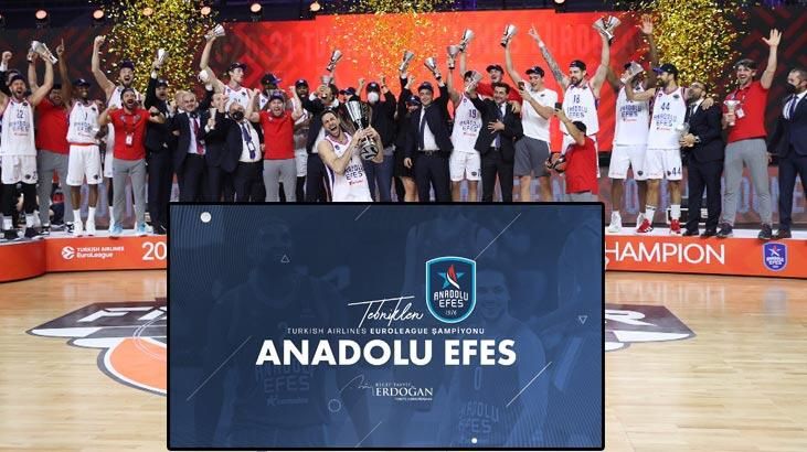 Avrupa'da Türkler Haftaya Damga Vurdu! Anadolu Efes Avrupa Şampiyonu! 1