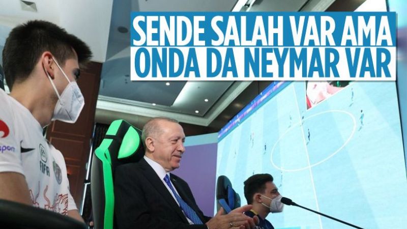 Cumhurbaşkanı Erdoğan'dan Ruhunu Gençleştirdi! e-Spor'a Destek Geldi! 1