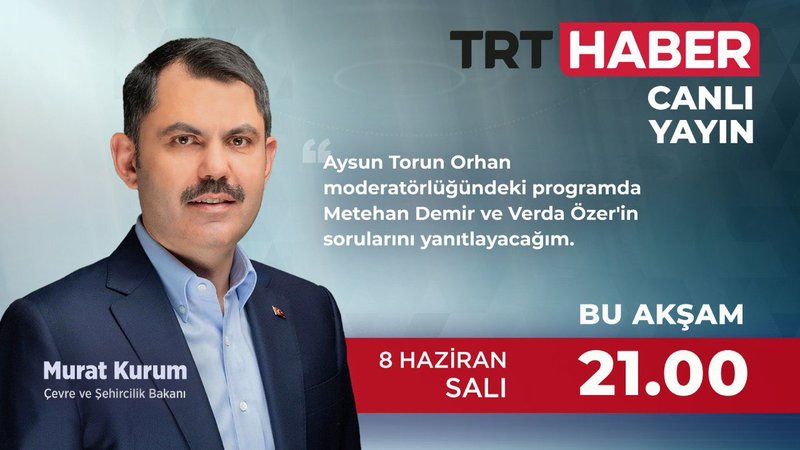 Bakan Murat Kurum Merak Edilenleri Cevapladı! İşte Canlı Yayın İçeriği! 1