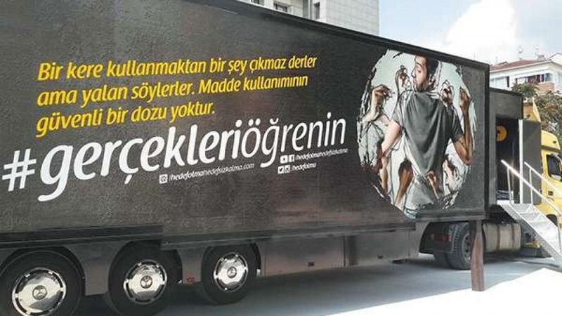 'Narkotır' Ankara'da! Kızılay Meydanı'nda Gerçekleri Anlatacak! 1