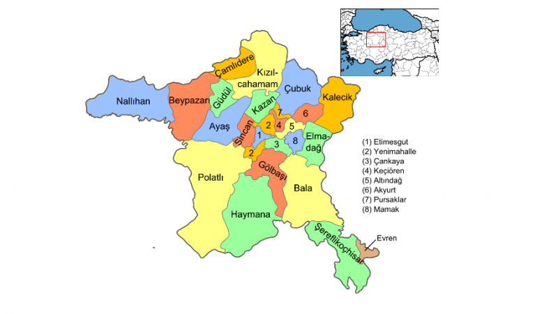Ankara Nerede, Hangi Bölgede? Ankara’nın Ortalama Nüfusu Nedir, Kaç İlçesi Vardır? 3