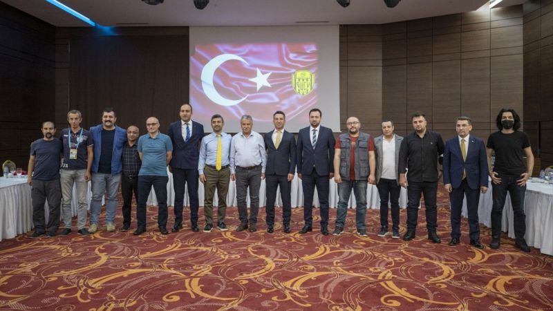 MKE Ankaragücü Yönetimi Tanışma Toplantısını Yaptı! Taze Başkan Hakan Bilgin'in Hedefi Süper Lig! 7