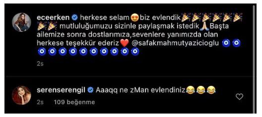 Seren Serengil Ece Erken'e Küfür Etti! Sosyal Medya Çalkalanıyor... Öyle Bir Yorum Yaptı ki; Şok Geçirtti! 3