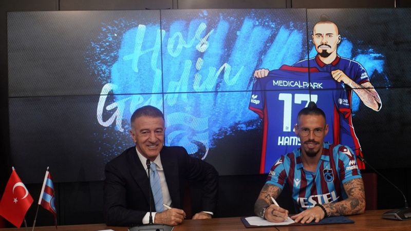 Trabzonspor'dan Transfer Atağı! Hamsik 2 Yıl Karadeniz Fırtınası Estirecek! 5