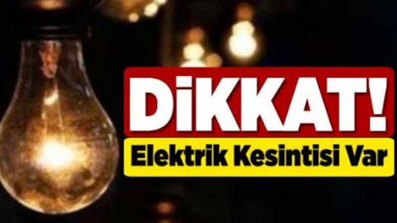 3 Temmuz 2021 2021 Ankara Elektrik Kesintisi! Ankara'da Elektrik Kesintisi Yaşanacak İlçeler!  Ankara'da Elektrik Ne Zaman Gelecek? 2