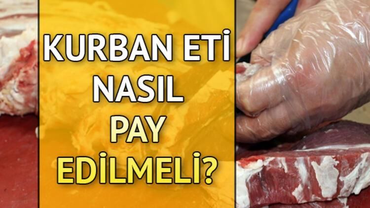 Kurbanda Ne Kadar Et Dağıtılır? Kurban Eti Dağıtımı Nasıl Yapılır, Kimlere Dağıtılır? 1
