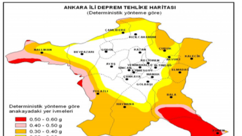 Ankara’da Fay Hattı Var Mi? Ankara Deprem Açısından Riskli Mi? Ankara'da Yıkıcı Deprem Olur Mu? 2