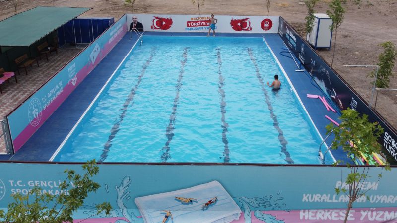 Ankara Keçiören Belediyesi’nden Büyük Hizmet! Prefabrik Havuzlar Müthiş Fayda Sağlıyor! Keçiören’de Yüzme Bilmeyen Kalmayacak… 3