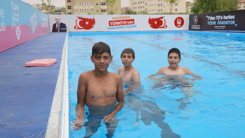 Ankara Keçiören Belediyesi’nden Büyük Hizmet! Prefabrik Havuzlar Müthiş Fayda Sağlıyor! Keçiören’de Yüzme Bilmeyen Kalmayacak… 6