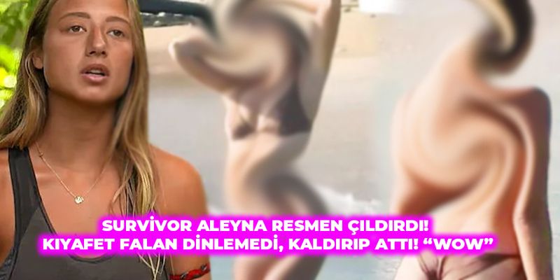 Survivor Aleyna Kalaycıoğlu’ndan Çok Sert Kıyafetsiz Paylaşım! Tüm Fiziği Gözler Önünde; Sosyal Medyada Fotoğraf İçin Büyük Kaos Çıktı! 1