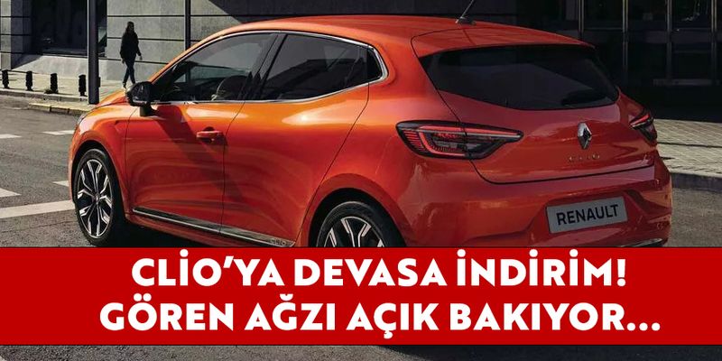 Renault Clio Fiyatları Dibe Çakıldı! Herkes Clio Sahibi Olabilecek... Bayilerde Araç Tükeniyor! ÖTV İndirimi Büyük Dalga Yarattı... 1