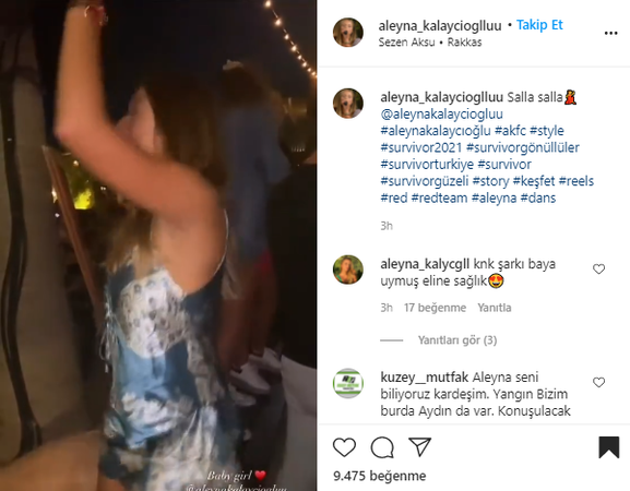 Survivor Aleyna Kalaycıoğlu'ndan FLAŞ Kalça Şov! Fotoğraflar Yetmedi, Artık Video... Herkesin İçinde Öyle Bir Dans Etti ki; Resmen Hayran Bıraktı! 3
