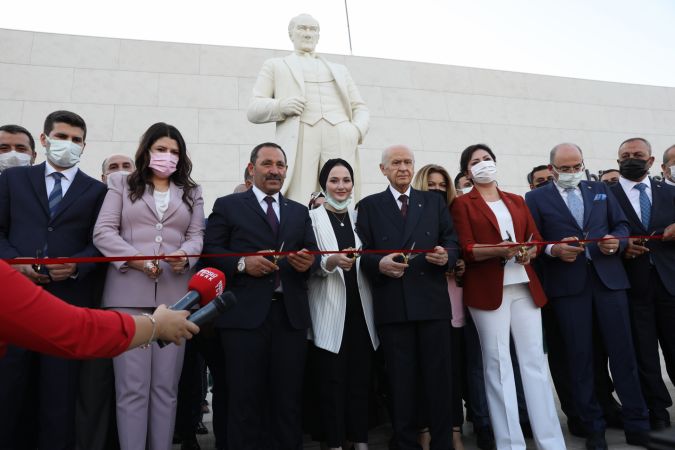 Ankara'da Türk Tarih Müzesi ve Parkı MHP Lideri Devlet Bahçeli tarafından hizmete açıldı 2