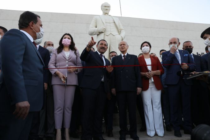 Ankara'da Türk Tarih Müzesi ve Parkı MHP Lideri Devlet Bahçeli tarafından hizmete açıldı 3