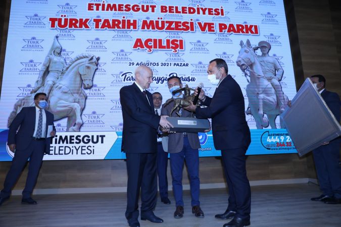 Ankara'da Türk Tarih Müzesi ve Parkı MHP Lideri Devlet Bahçeli tarafından hizmete açıldı 1