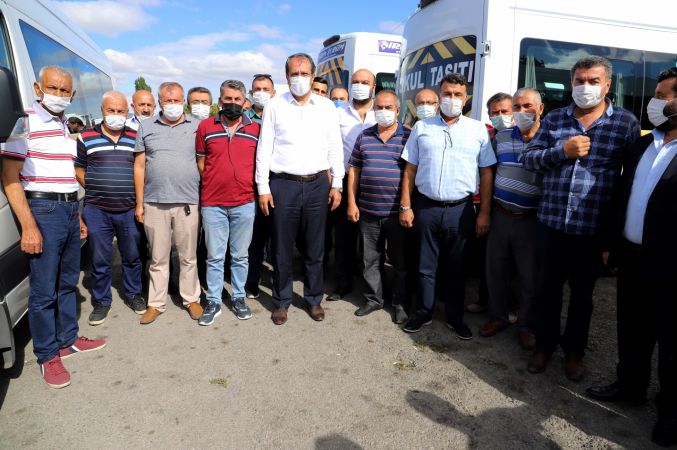 Ankara'da Tüm Servis Araçları Dezenfekte Ediliyor! Tüm Şoförler Aşılarını Oldu, Servis Araçlarında Öncelik Hijyen! 4