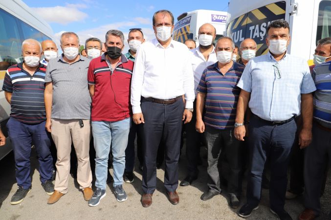 Ankara'da Tüm Servis Araçları Dezenfekte Ediliyor! Tüm Şoförler Aşılarını Oldu, Servis Araçlarında Öncelik Hijyen! 5