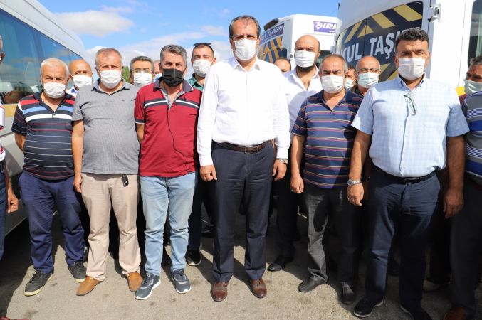 Ankara'da Tüm Servis Araçları Dezenfekte Ediliyor! Tüm Şoförler Aşılarını Oldu, Servis Araçlarında Öncelik Hijyen! 9