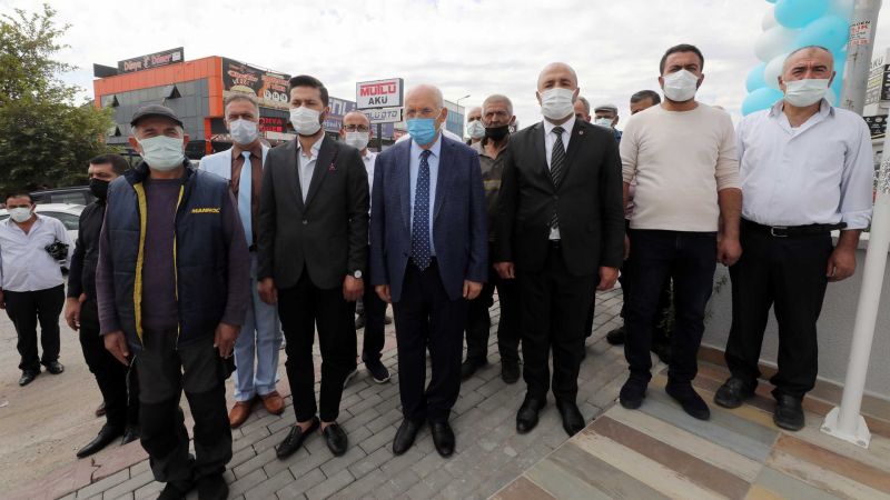 Yenimahalle Belediye Başkanı Fethi Yaşar'dan Oto Sanayi Ziyareti! 2