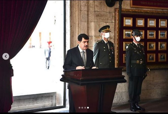 Ankara Valisi Vasip Şahin Gaziler Günü'nde Anıtkabir'i ziyaret etti 3