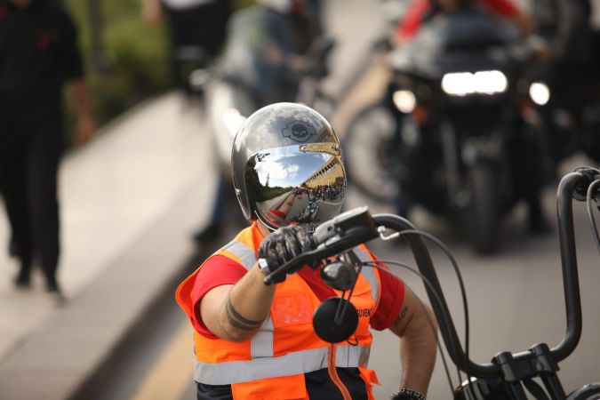 400 Motosiklet Tutkunu Gaziler İçin Ankara'yı Turladı! 5