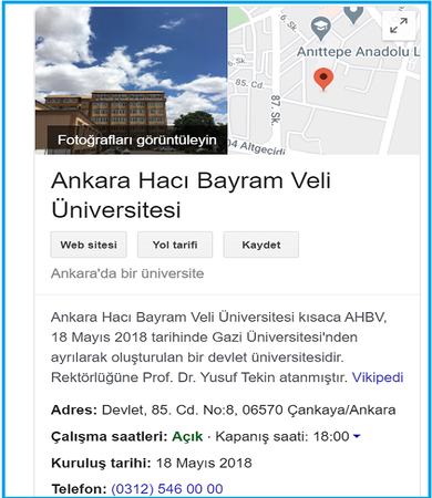 Ankara Hacı Bayram Veli Üniversitesi Nerede, Nasıl Gidilir? Hangi Fakülteler ve Bölümler Var? 4