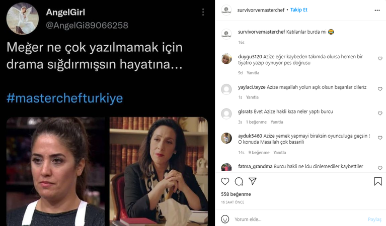 Masterchef Azize Kırmızı Oda Dizisine Katılıyor! Masterchef Hikayesi Biter Bitmez Rolü Hazır... 3