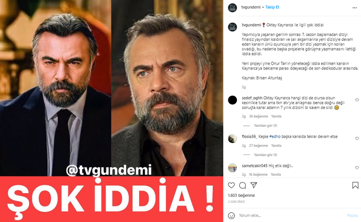 Eşkıya Dünyaya Hükümdar Olmaz Sevenleri Çıldıracak, Uçacak! ATV Oktay Kaynarca’yla Anlaşmasını Sağladı! Misli Misli Ödemesini Alacak! 3